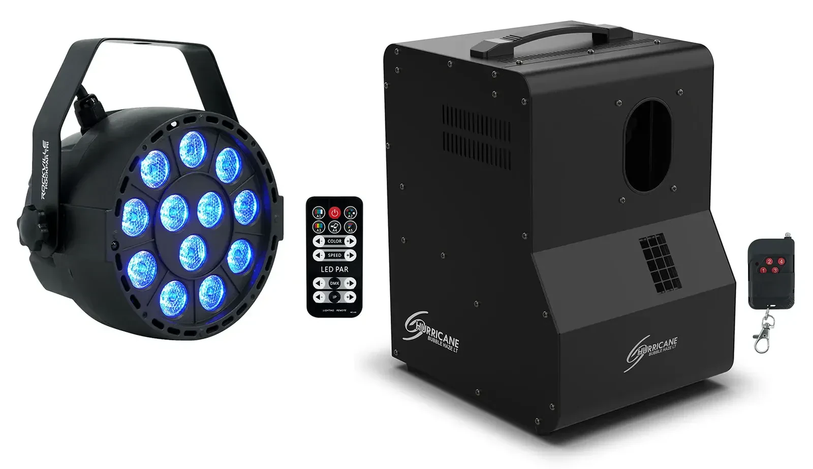 Комплект светового оборудования Chauvet DJ Hurricane Bubble Haze LT + ROCKPAR