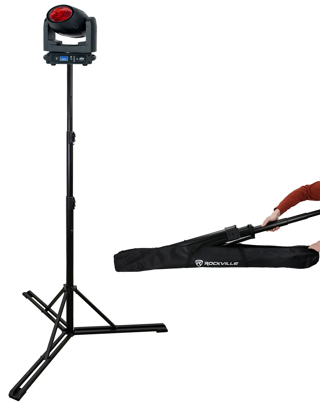 Прожектор (движущаяся голова) American DJ Focus Beam LED CW, DMX, RDM, со стойкой