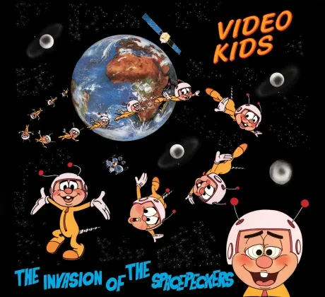 VIDEO KIDS - The Invasion Of The Spacepeckers (2CD, Digipak)