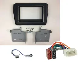 Einbauset Doppel DIN Autoradio für Suzuki Swift ab 2017 schwarz