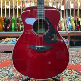 Акустическая гитара Yamaha FS820 Red China 2010s