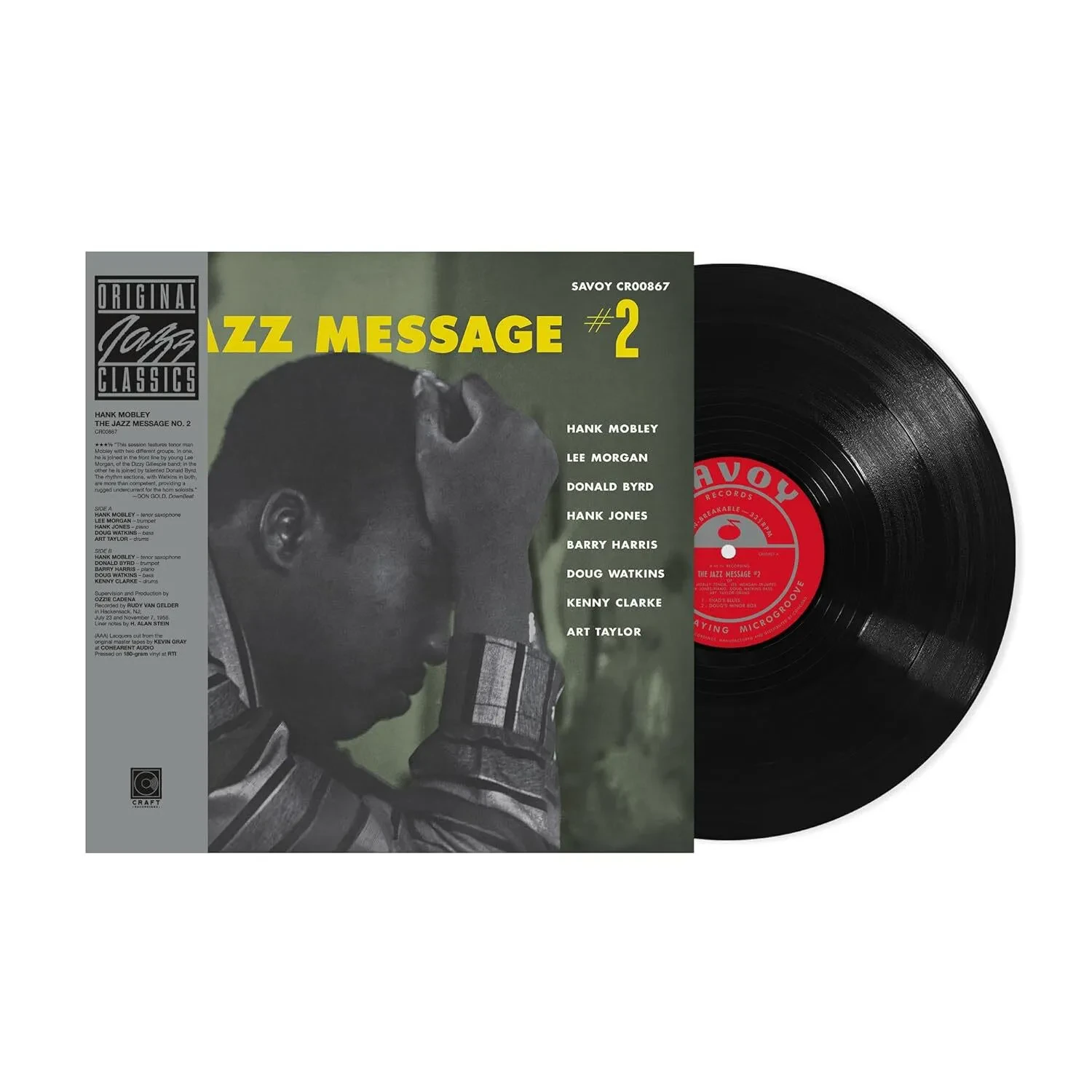 Hank Mobley - Jazz Message #2 [Original Jazz Classics Series] NEW Vinyl
