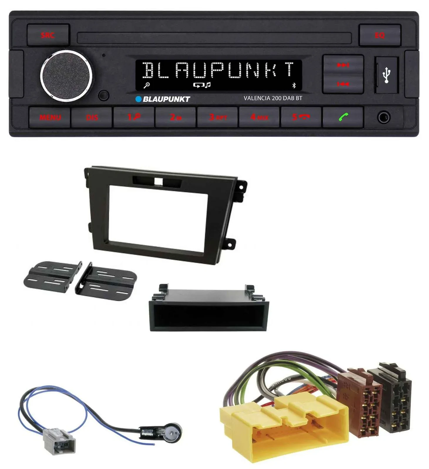 Автомагнитола Blaupunkt DAB MP3 Bluetooth USB для Mazda CX-7 (2008-2010)