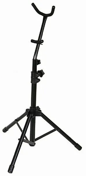 Stageline SAX-34 Black Tubular Alto/Tenor Upright Saxophone/Sax Stand