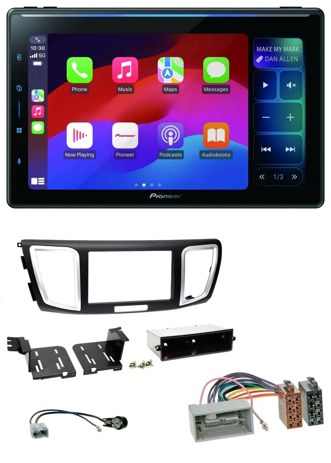 Pioneer Bluetooth DAB MP3 USB Autoradio für Honda Accord (ab 2011)