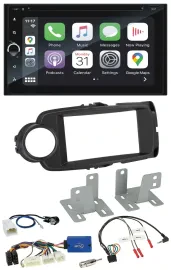 Blaupunkt 2DIN Bluetooth DAB USB DVD Lenkrad Autoradio für Toyota Yaris ab 2014