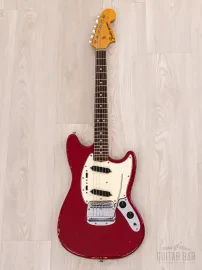 Электрогитара Fender Mustang SS Dakota Red w/case USA 1966