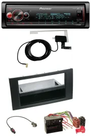 Автомагнитола Pioneer Bluetooth, DAB, USB, MP3 для Ford Focus/C-Max/S-Max/Galaxy (2003–2007)