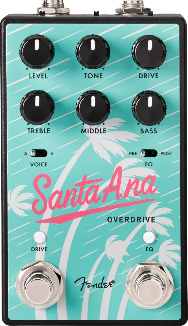Овердрайв для гитары Fender Santa Ana Overdrive V2 синий