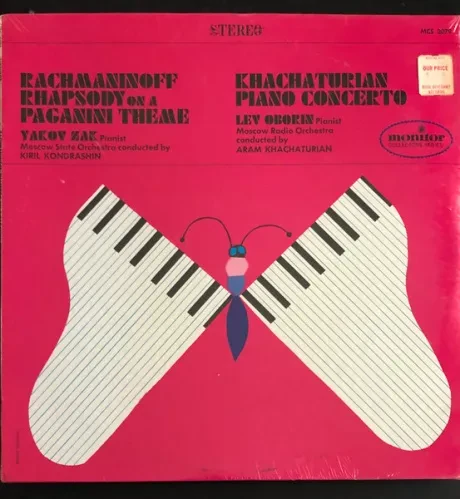 RACHMANINOV - Rhapsody On A Paganini Theme / Piano Concerto (LP , Used)