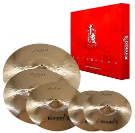 Набор тарелок для барабанов KINGDO ARTIST BRIGHT SET 14"+16"+18"+20"