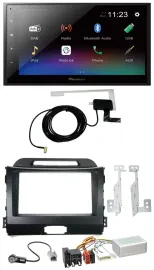 Pioneer DAB Lenkrad Bluetooth 2DIN USB Autoradio für Kia Sportage 3 10-15 Navi s