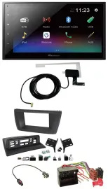 Pioneer DAB MP3 Bluetooth 2DIN USB Autoradio für BMW X3 E83 2004-2010 mittig