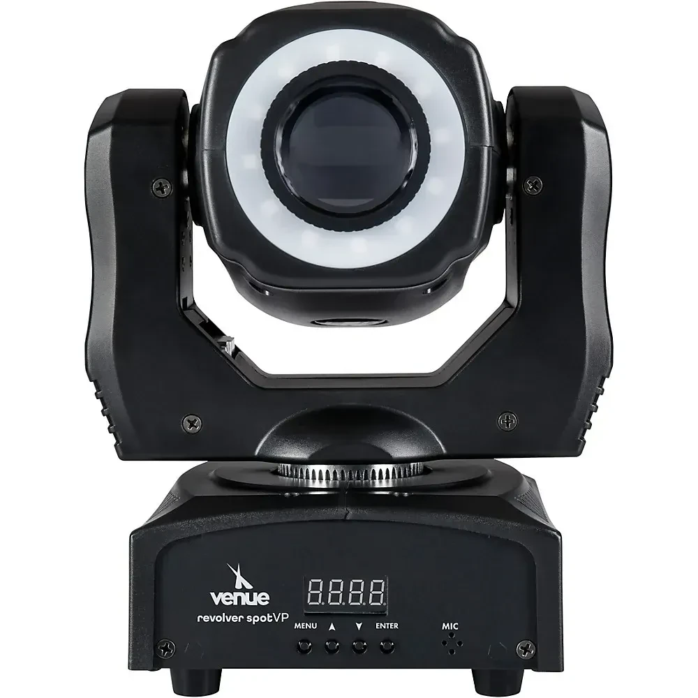 Venue Revolver Spot VP Moving Head Spotlight w/Gobos LED Ring and Venuelink Port
