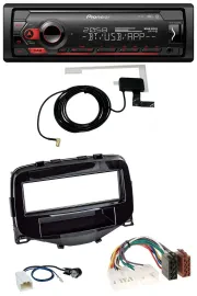 Автомагнитола Pioneer для Toyota Aygo (2014–2021), DAB, USB, MP3, Bluetooth