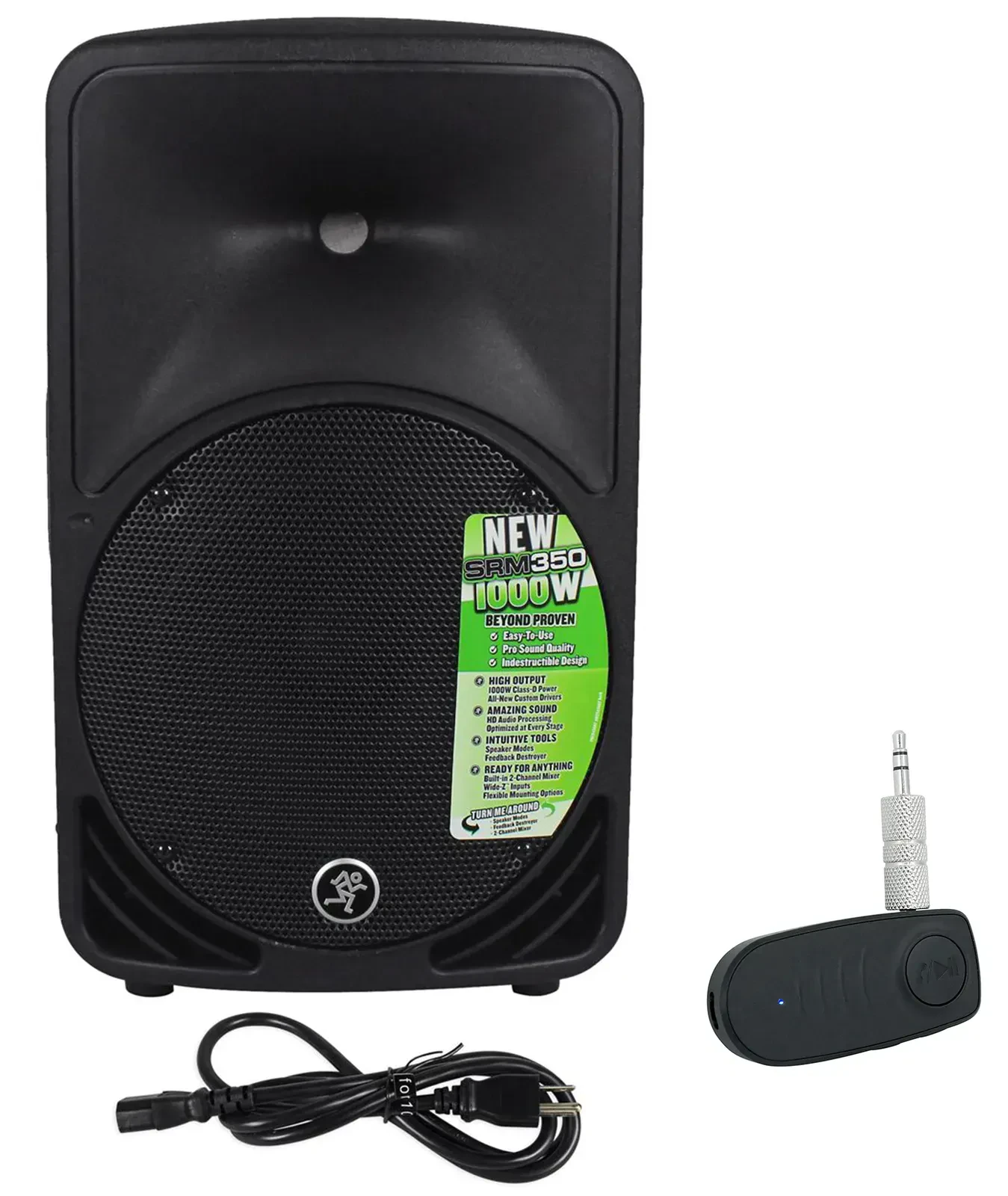 Активная акустическая система Mackie SRM350V3 Black с Bluetooth-адаптером