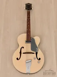 Полуакустическая гитара Gretsch Clipper 6187 Lotus Ivory USA 1957 w/DeArmond Dynasonic