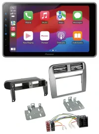 Pioneer MP3 USB DAB Bluetooth 2DIN Autoradio für Fiat Grande Punto 05-09 anthraz
