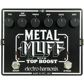 Педаль эффектов для электрогитары Electro-Harmonix Metal Muff Top Boost Distortion