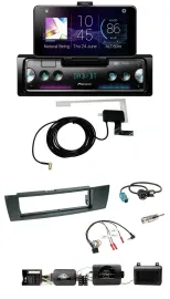 Автомагнитола Pioneer для BMW 1 Series E87 (2004–2013), DAB, Bluetooth, USB, поддержка кнопок на руле