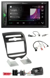 Автомагнитола Pioneer 2DIN DAB USB Bluetooth для Hyundai ix20 (с 2010)