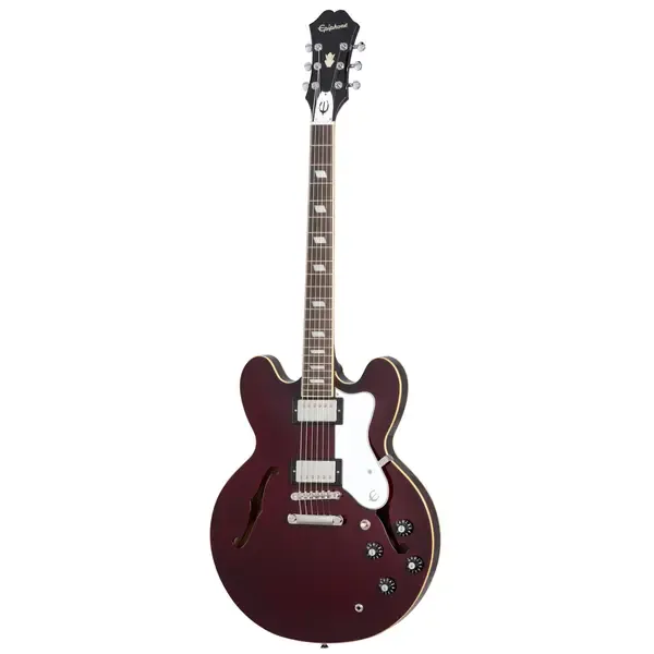 Электрогитара полуакустическая Epiphone Riviera Noel Gallagher Dark Red Wine