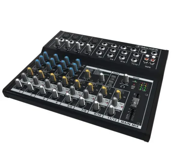 Mackie Mix12FX12 Channel Non Powered Compact Mixer with FX (NO ACC / OPEN BOX)