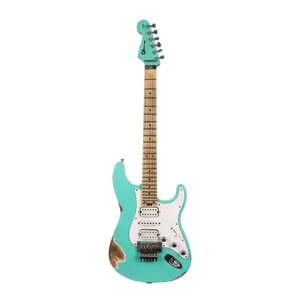 Электрогитара Charvel Custom Shop So-Cal Master Built Nitro Aged Seafoam Green