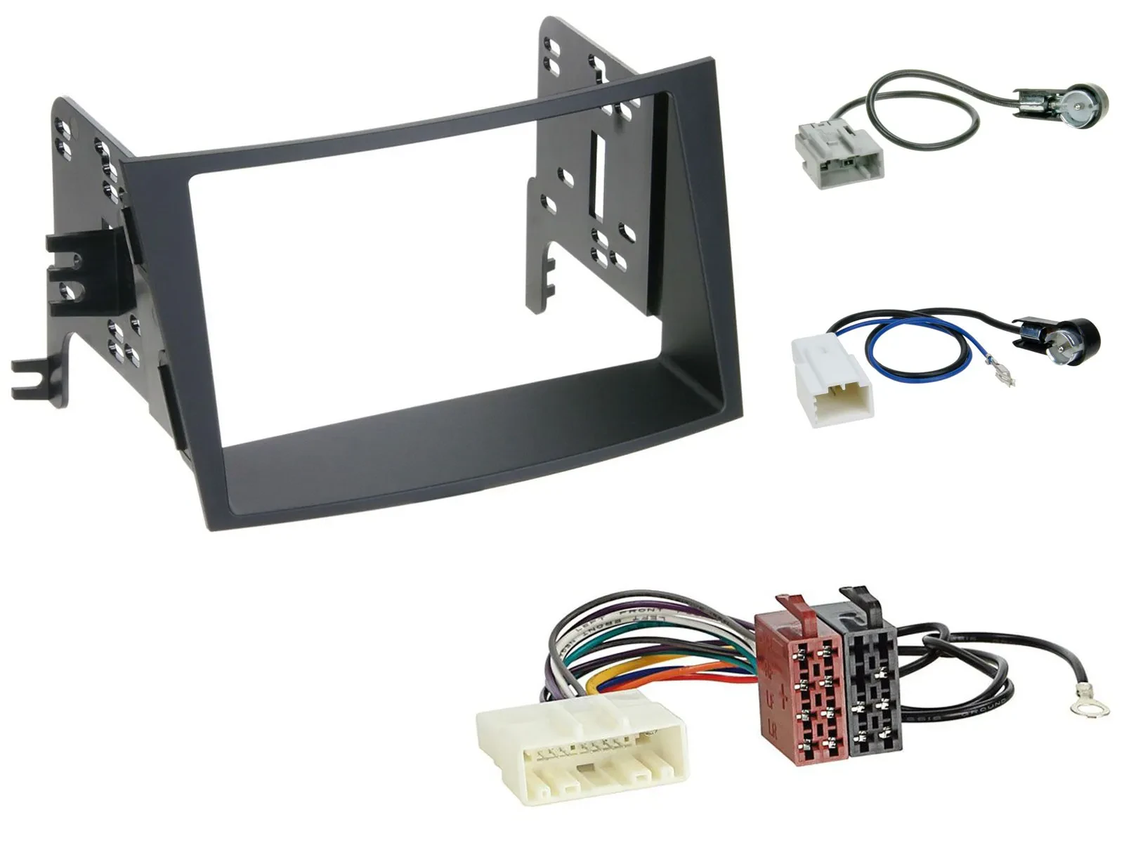 Radioeinbauset Doppel DIN Autoradio für Subaru Legacy Outback ab 09