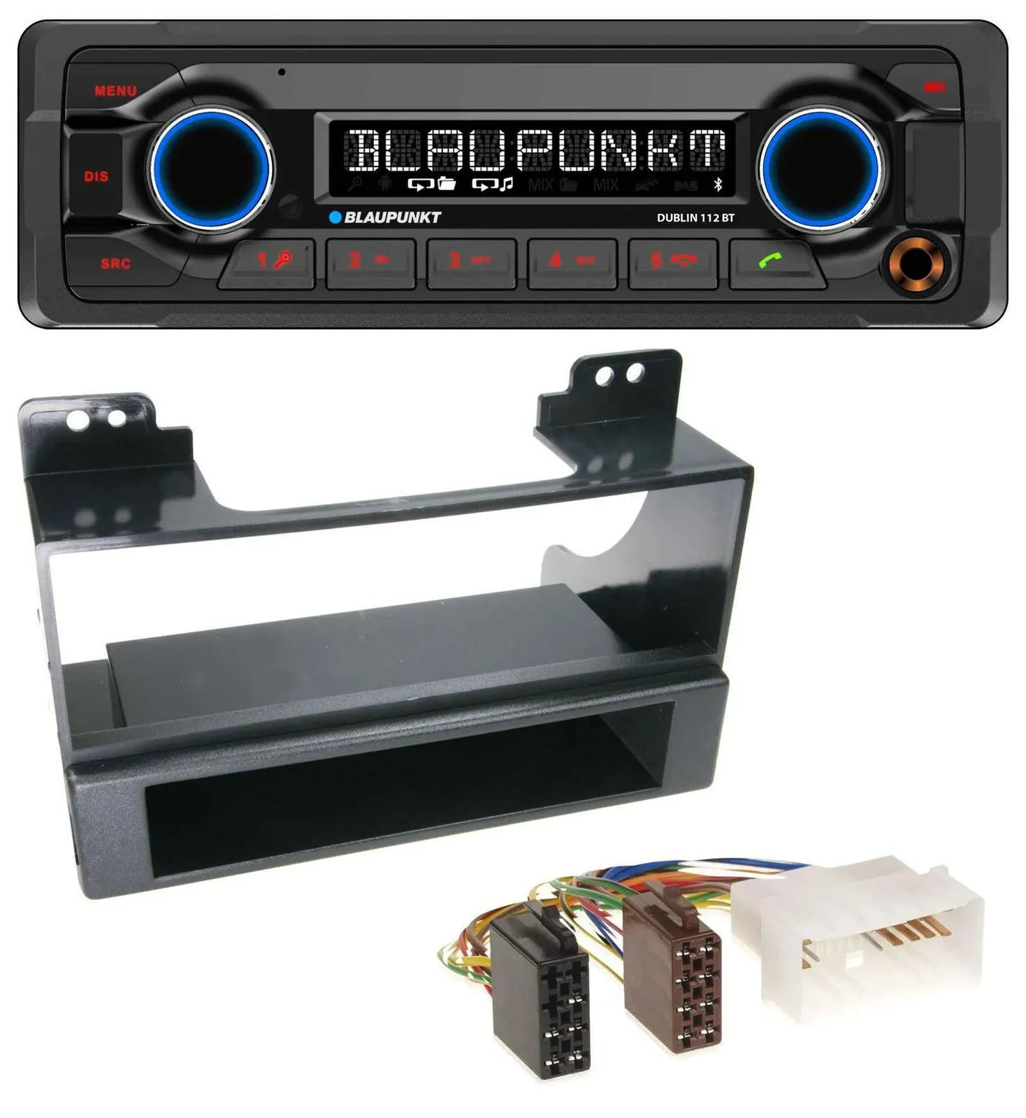 Blaupunkt MP3 Bluetooth USB AUX Autoradio für Kia Carnival (ab 2006)