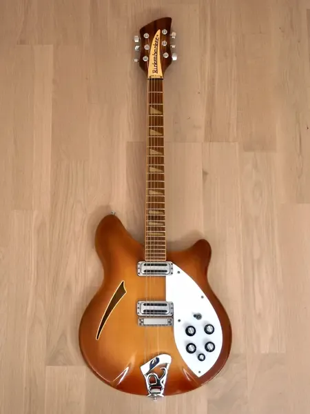 Электрогитара полуакустическая Rickenbacker 360 VP Walnut Montezuma Brown w/case USA 1986