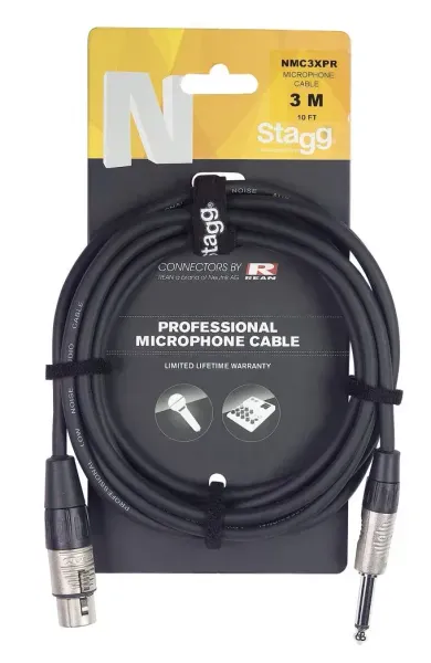 Коммутационный кабель Stagg NMC3XP Black 3 м