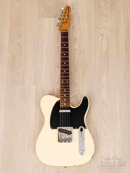 Электрогитара Fender Telecaster 1972 Vintage Reissue TL72-500 SS Olympic White w/gigbag Japan 1989