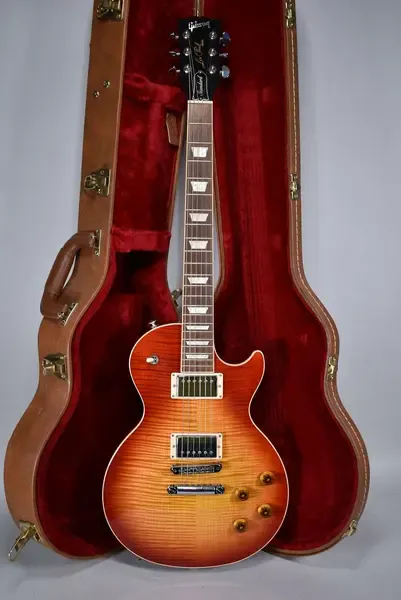 Электрогитара Gibson Les Paul Standard Premium Plus Sunburst w/case USA 2018