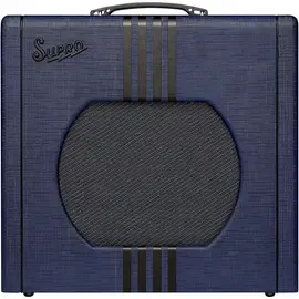 Комбоусилитель для электрогитары Supro 1822 Delta King 12 15W 1x12 Limited-Edition Tube Guitar Amp Blue