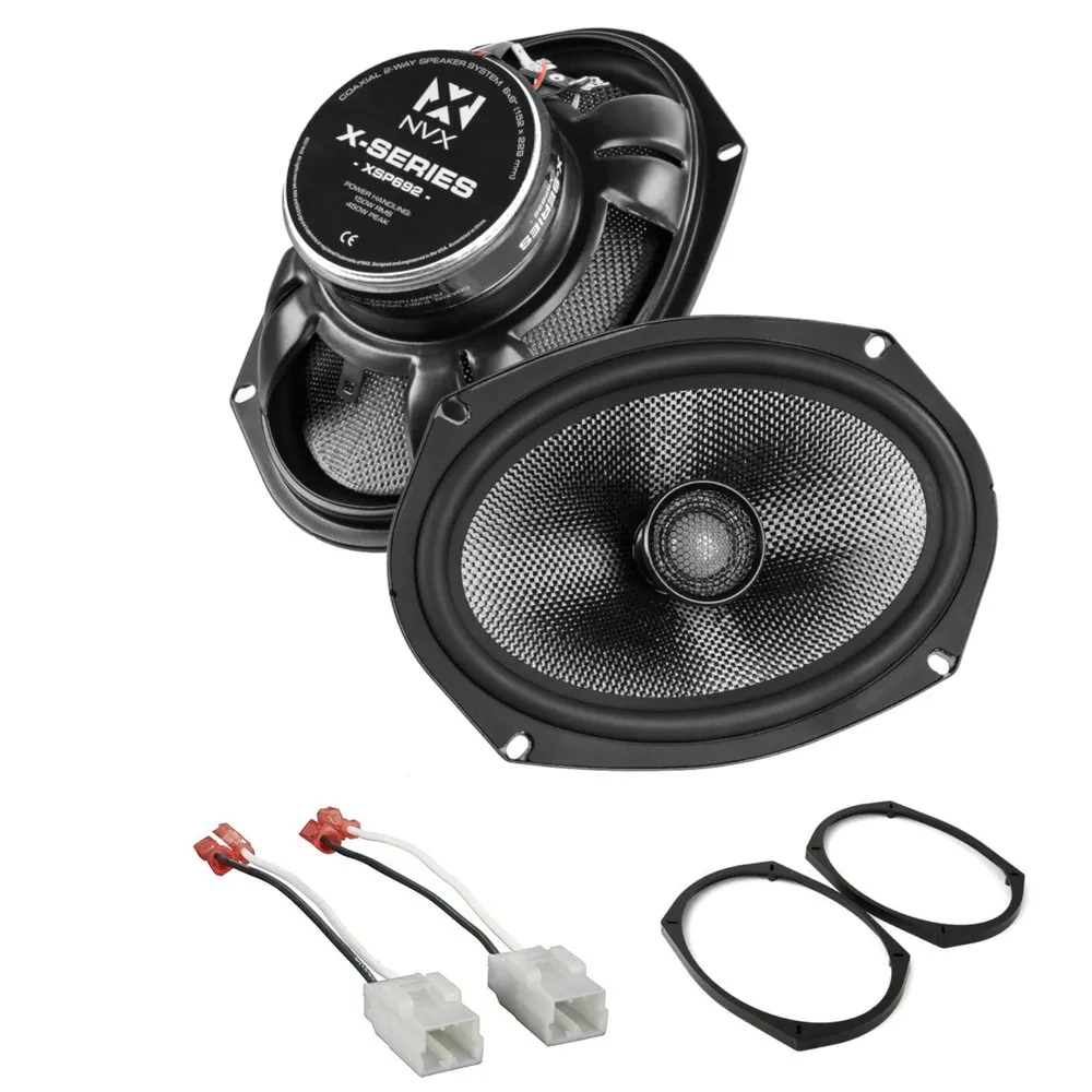 Комплект автомобильной акустики для Ram 2500/3500 2019–2024 NVX X-Series Front Speaker Upgrade Kit (набор), передние