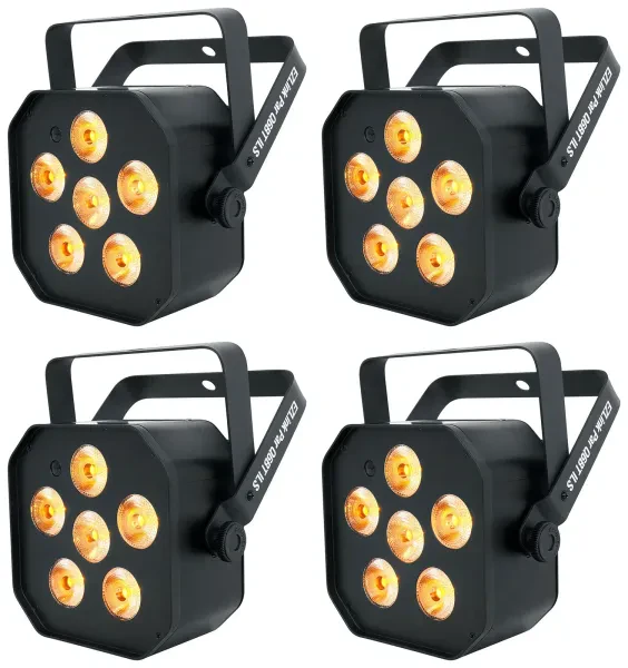 Светодиодный прибор Chauvet DJ EZLink Par Q6BT ILS RGBA (4 штуки)