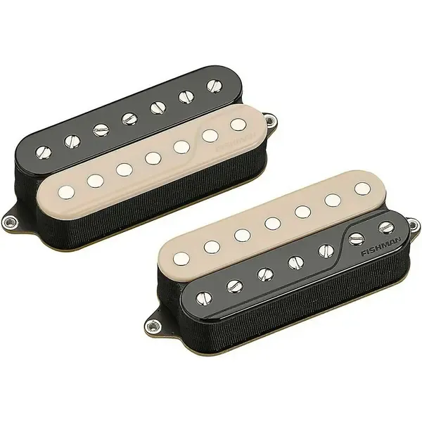 Комплект звукоснимателей для электрогитары Fishman Fluence Classic Humb 7 Open Core Reverse Zebra