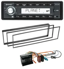 Continental USB MP3 AUX 1DIN Autoradio für Peugeot 307, 1007 (2001-2009)