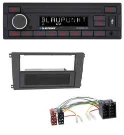 Blaupunkt MP3 AUX USB 1DIN Autoradio für Porsche Cayenne (2002-2007)