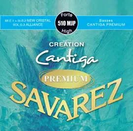 Струны для классической гитары Savarez 510MJP 30-44 Creation Cantiga Premium High Tension