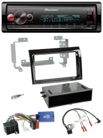 Автомагнитола для Fiat Ducato 2008–2011 Pioneer Bluetooth, USB, DAB, поддержка управления с руля, черный (piano black)