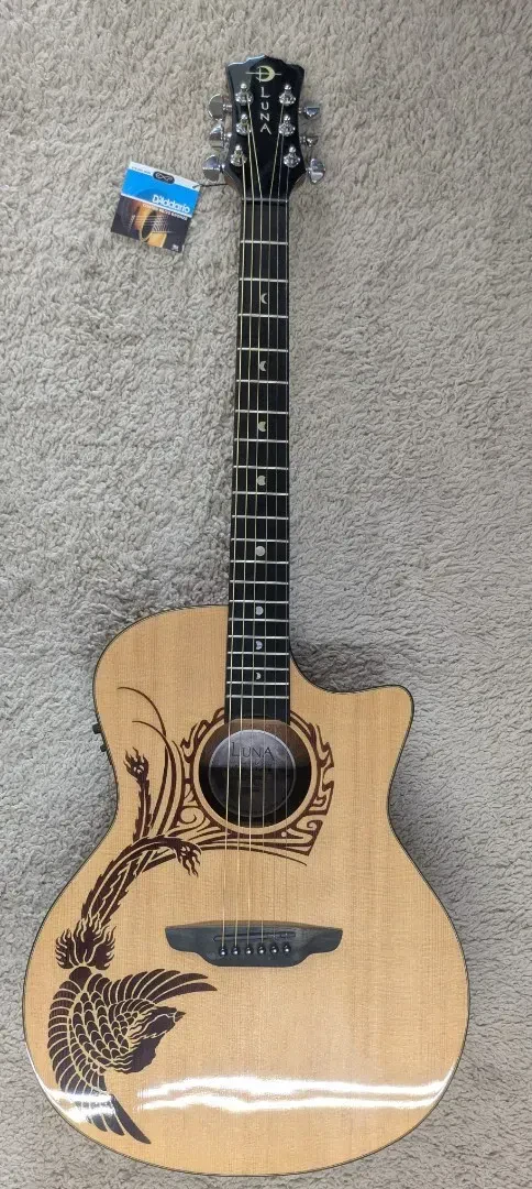Luna OCL PHX2 Oracle Phoenix Next Generation Acoustic-Electric Guitar w/ Preamp