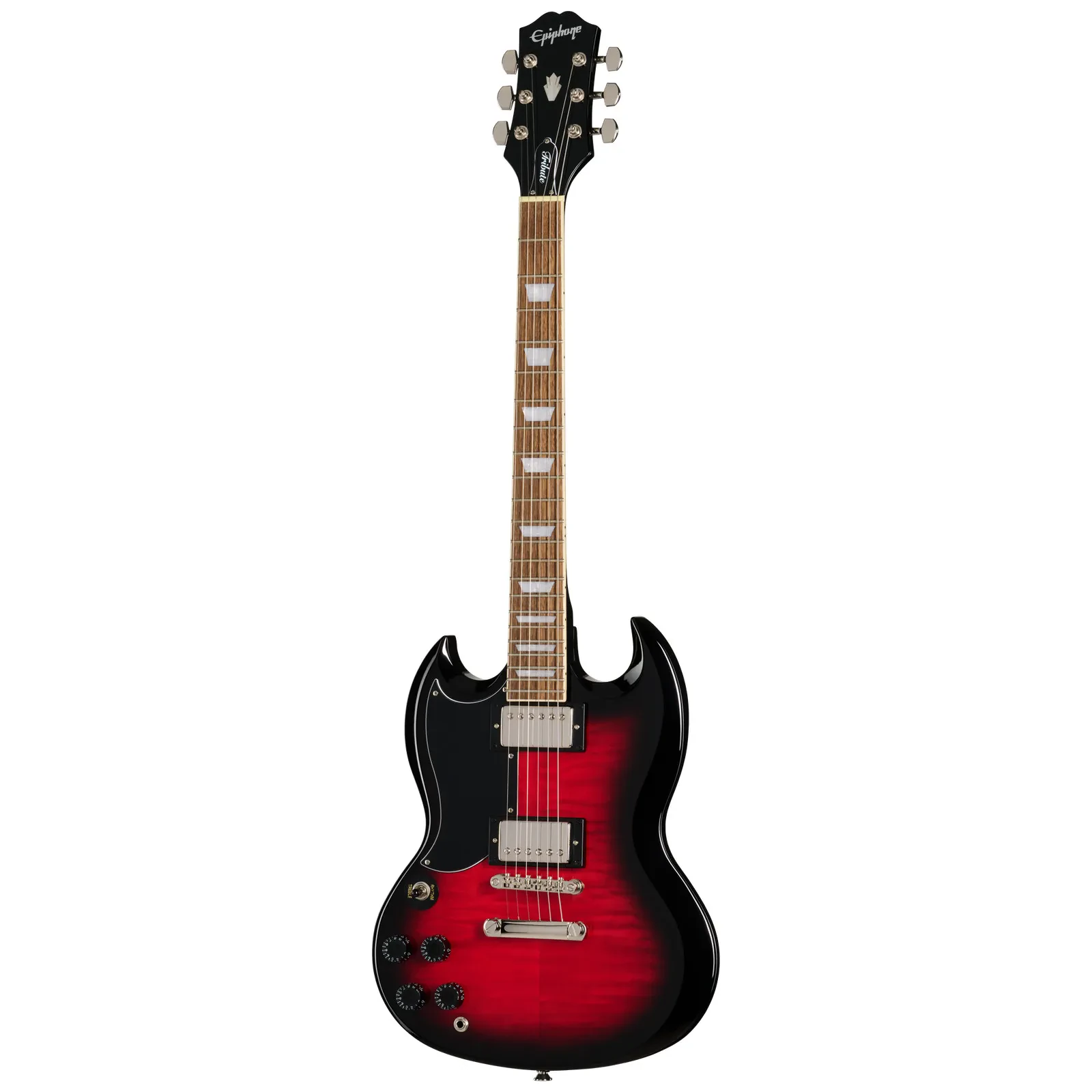 EPIPHONE SG Tribute Plus Lefthand Cherry Burst