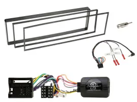 Адаптер рулевого управления для автомагнитолы Caraudio24 для Peugeot 307/1007 2005–2009 (набор) DIN