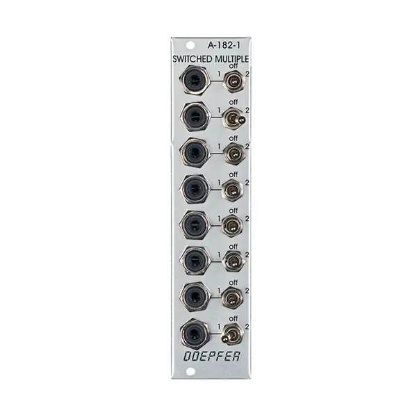 Модульный студийный синтезатор Doepfer A-182-1 Switched Multiples - Multiple Modular Synthesizer