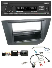 Автомагнитола Blaupunkt Bluetooth MP3 USB для Seat Leon 2005–2010 черная