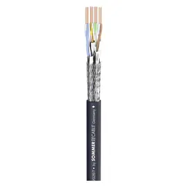 Кабель сетевой Sommer Cable 580-0401 SC-Mercator CAT.6A PVC Highflex Blk (100 м.) витая пара