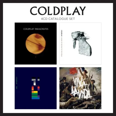 CD-диск COLDPLAY – Parachutes / A Rush Of Blood To The Head / X&Y / Viva La Vida (набор, 4 шт.)