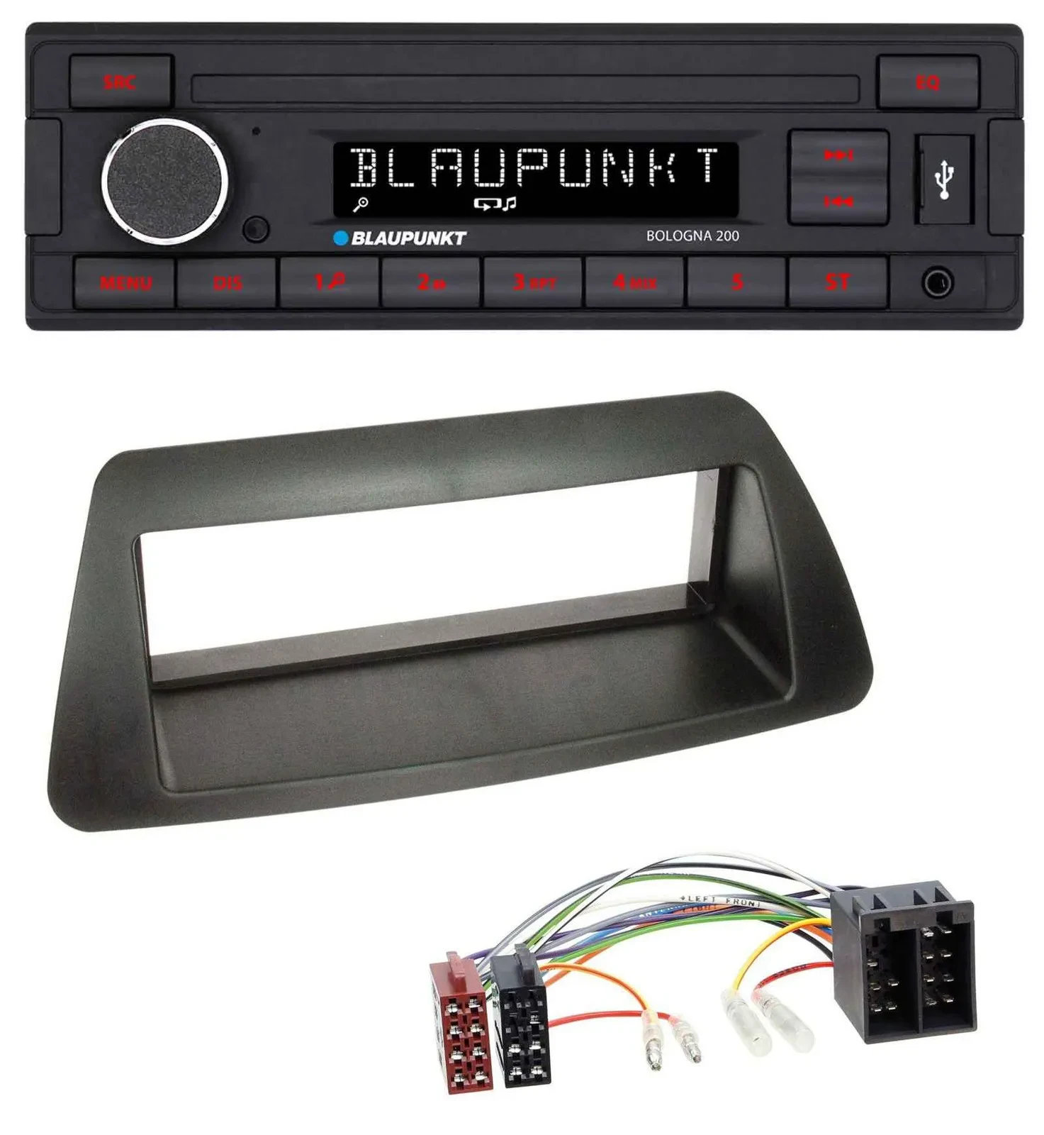Автомагнитола для Fiat Bravo/Brava/Marea/Marea Weekend Blaupunkt 1-DIN MP3 USB AUX